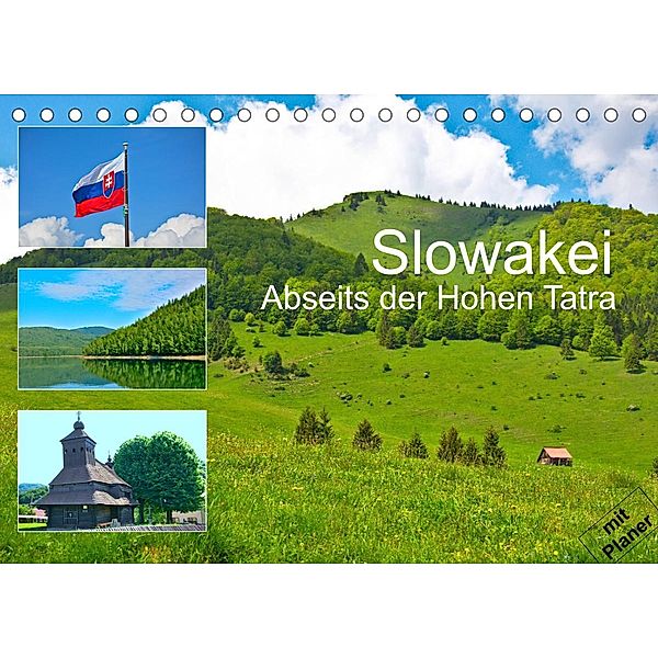 Slowakei - Abseits der Hohen Tatra (Tischkalender 2023 DIN A5 quer), Lost Plastron Pictures