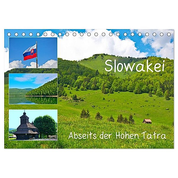 Slowakei - Abseits der Hohen Tatra (Tischkalender 2024 DIN A5 quer), CALVENDO Monatskalender, Lost Plastron Pictures