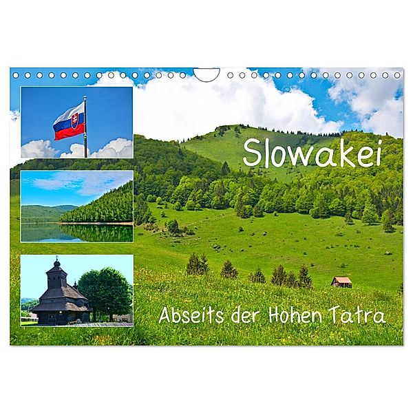 Slowakei - Abseits der Hohen Tatra (Wandkalender 2025 DIN A4 quer), CALVENDO Monatskalender, Calvendo, Lost Plastron Pictures