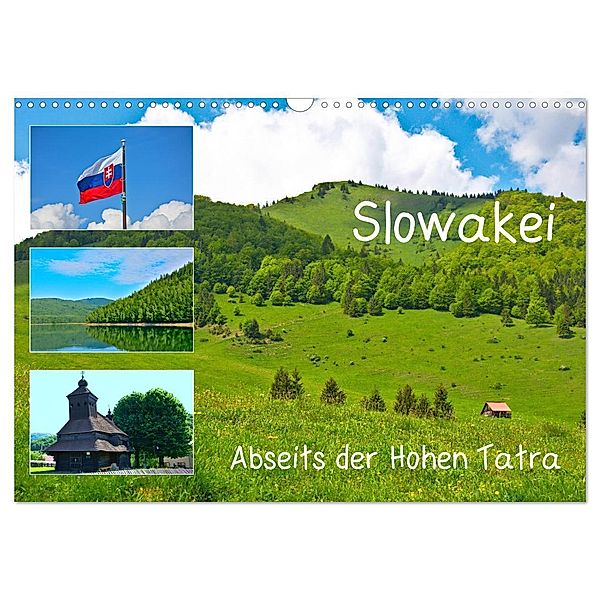 Slowakei - Abseits der Hohen Tatra (Wandkalender 2025 DIN A3 quer), CALVENDO Monatskalender, Calvendo, Lost Plastron Pictures