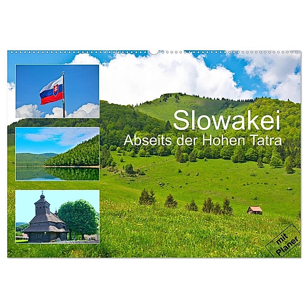Slowakei - Abseits der Hohen Tatra (Wandkalender 2025 DIN A2 quer), CALVENDO Monatskalender, Calvendo, Lost Plastron Pictures