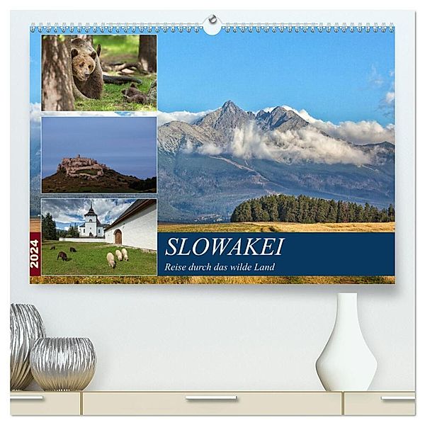 Slowakei - Reise durch das wilde Land (hochwertiger Premium Wandkalender 2024 DIN A2 quer), Kunstdruck in Hochglanz, Johann Schörkhuber