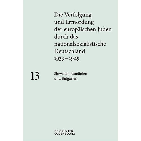 Slowakei, Rumänien und Bulgarien / Jahrbuch des Dokumentationsarchivs des österreichischen Widerstandes