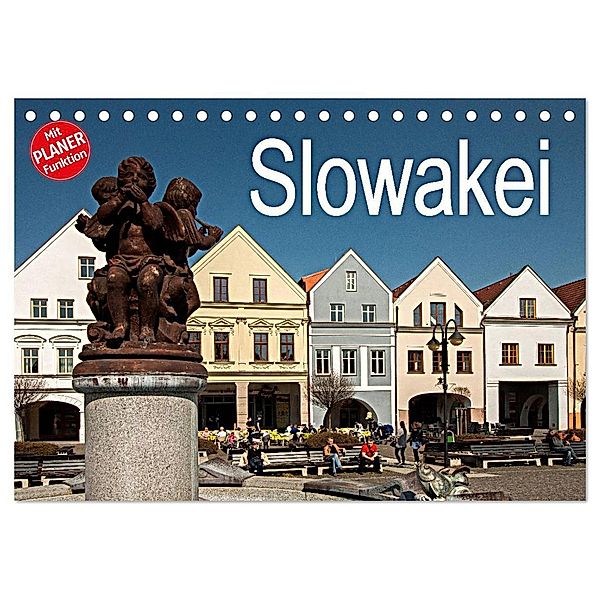 Slowakei (Tischkalender 2024 DIN A5 quer), CALVENDO Monatskalender, Christian Hallweger