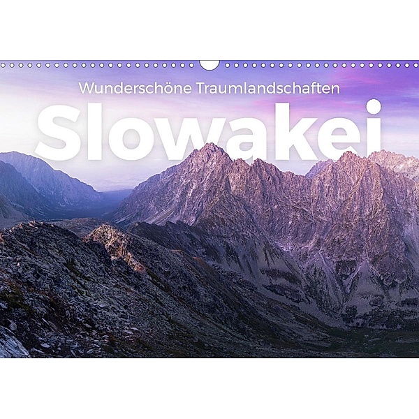 Slowakei - Wunderschöne Traumlandschaften (Wandkalender 2022 DIN A3 quer), M. Scott