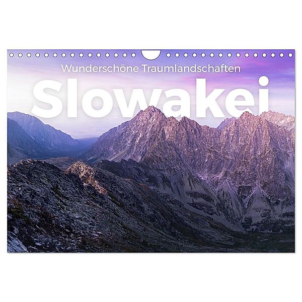 Slowakei - Wunderschöne Traumlandschaften (Wandkalender 2024 DIN A4 quer), CALVENDO Monatskalender, M. Scott