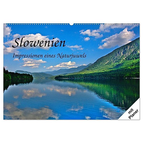 Slowenien - Impressionen eines Naturjuwels (Wandkalender 2024 DIN A2 quer), CALVENDO Monatskalender, Lost Plastron Pictures