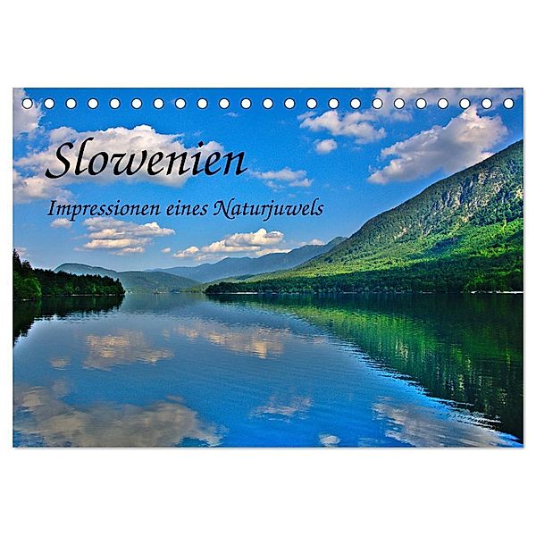 Slowenien - Impressionen eines Naturjuwels (Tischkalender 2025 DIN A5 quer), CALVENDO Monatskalender, Calvendo, Lost Plastron Pictures