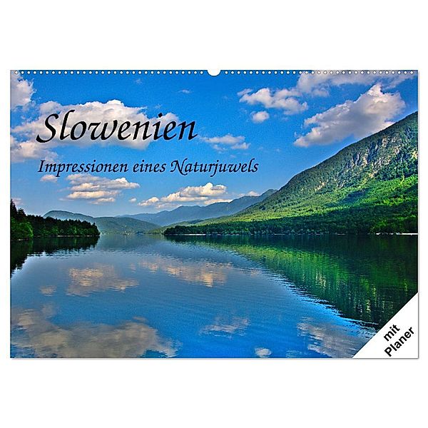 Slowenien - Impressionen eines Naturjuwels (Wandkalender 2025 DIN A2 quer), CALVENDO Monatskalender, Calvendo, Lost Plastron Pictures