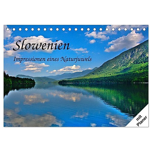 Slowenien - Impressionen eines Naturjuwels (Tischkalender 2025 DIN A5 quer), CALVENDO Monatskalender, Calvendo, Lost Plastron Pictures