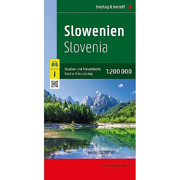 Slowenien, Strassen- und Freizeitkarte 1:200.000, freytag & berndt