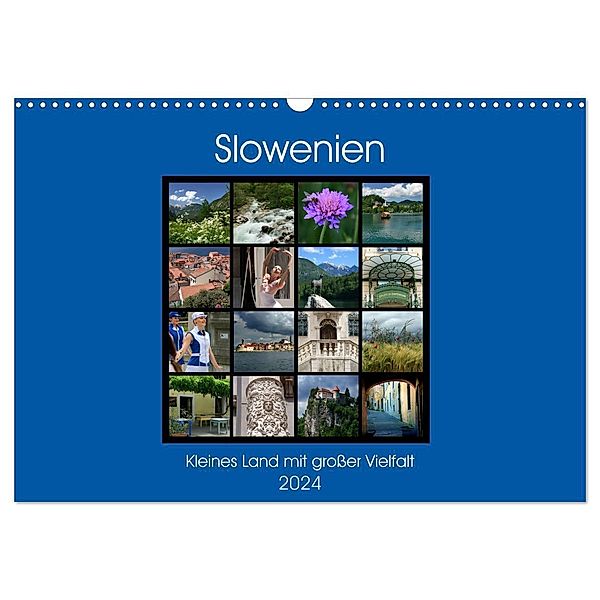Slowenien (Wandkalender 2024 DIN A3 quer), CALVENDO Monatskalender, Heinz Neurohr