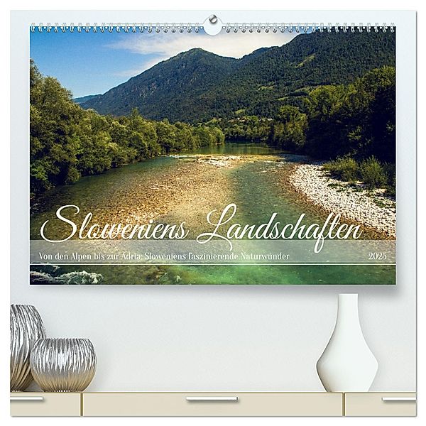 Slowenische Landschaften (hochwertiger Premium Wandkalender 2025 DIN A2 quer), Kunstdruck in Hochglanz, Calvendo, Drachenkind-Fotografie