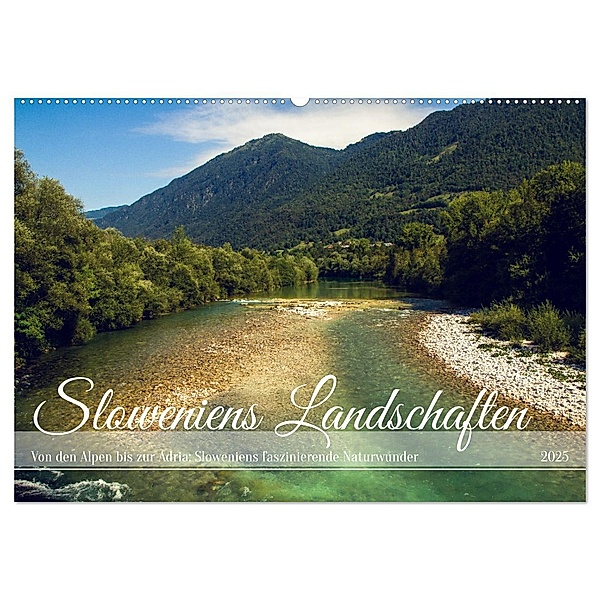 Slowenische Landschaften (Wandkalender 2025 DIN A2 quer), CALVENDO Monatskalender, Calvendo, Drachenkind-Fotografie