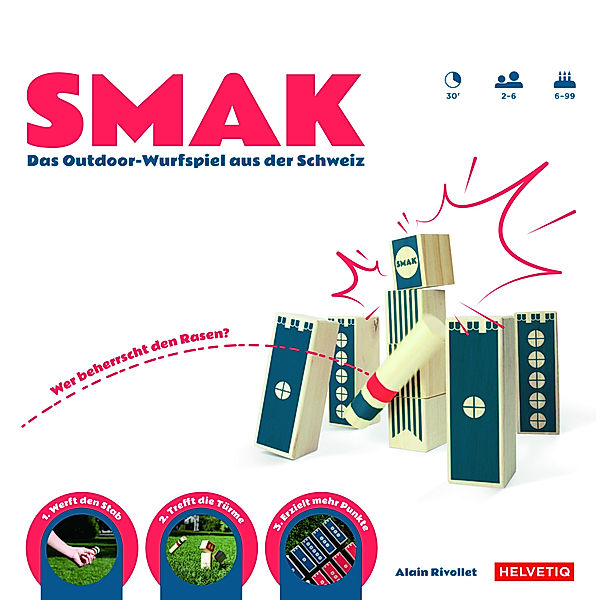 Helvetiq Spiele SMAK (Kinderspiel), Alain Rivollet