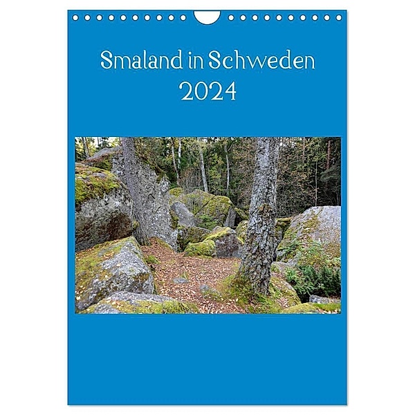 Smaland in Schweden 2024 (Wandkalender 2024 DIN A4 hoch), CALVENDO Monatskalender, Audivis, Matthias Gerlach