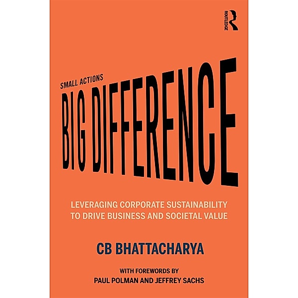 Small Actions, Big Difference, Cb Bhattacharya
