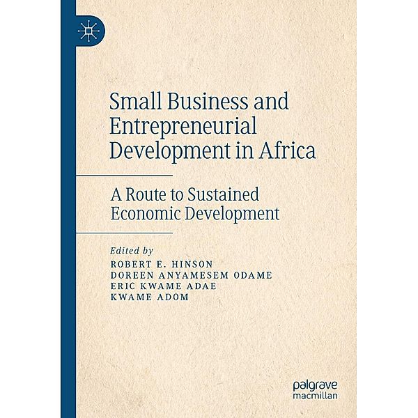Small Business and Entrepreneurial Development in Africa / Progress in Mathematics