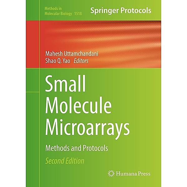 Small Molecule Microarrays / Methods in Molecular Biology Bd.1518