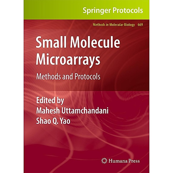 Small Molecule Microarrays / Methods in Molecular Biology Bd.669
