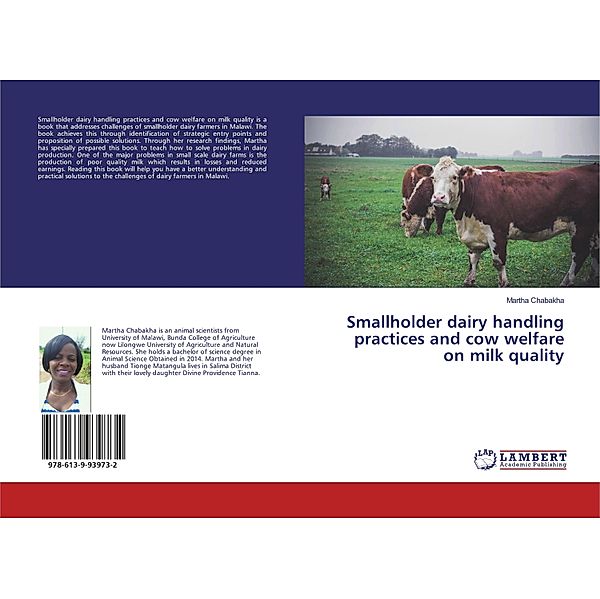 Smallholder dairy handling practices and cow welfare on milk quality, Martha Chabakha