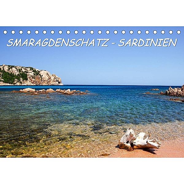 SMARAGDENSCHATZ - SARDINIEN (Tischkalender 2023 DIN A5 quer), Braschi