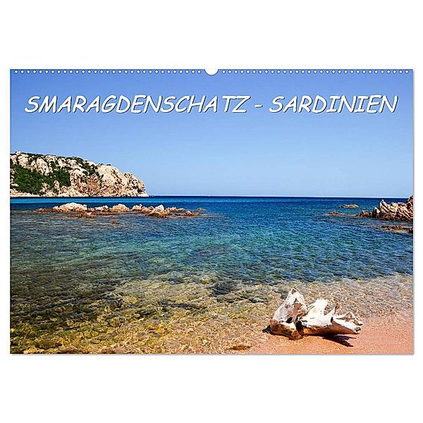 SMARAGDENSCHATZ - SARDINIEN (Wandkalender 2024 DIN A2 quer), CALVENDO Monatskalender, Braschi