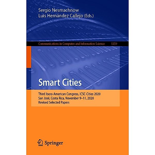 Smart Cities / Communications in Computer and Information Science Bd.1359