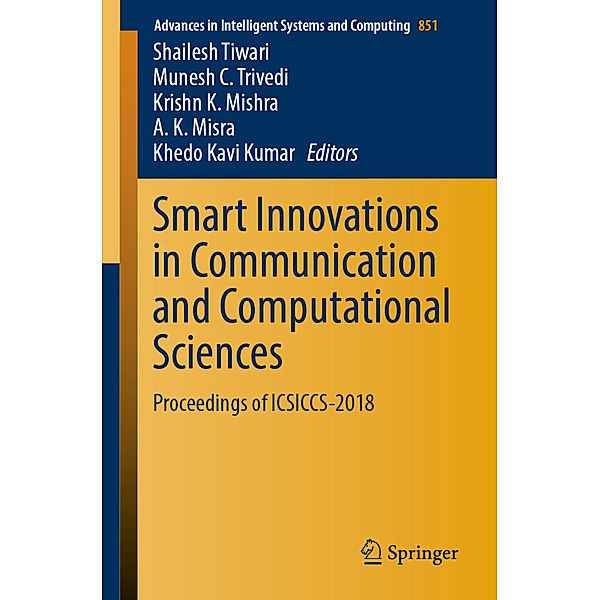 Smart Innovations in Communication and Computational Sciences