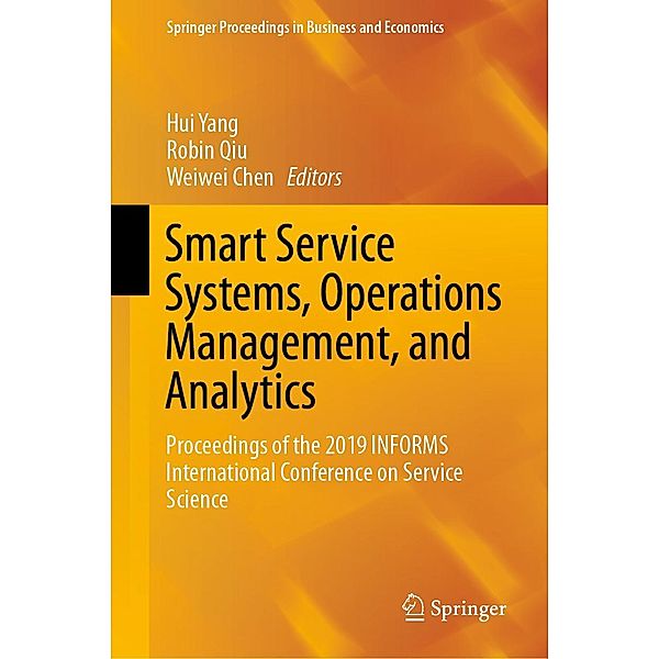 Smart Service Systems, Operations Management, and Analytics / Springer Proceedings in Business and Economics