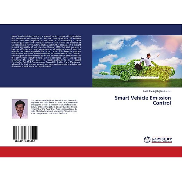 Smart Vehicle Emission Control, Lalith Pankaj Raj Nadimuthu