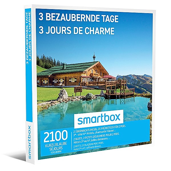 Smartbox 3 BEZAUBERNDE TAGE/3 JOURS DE CHARME