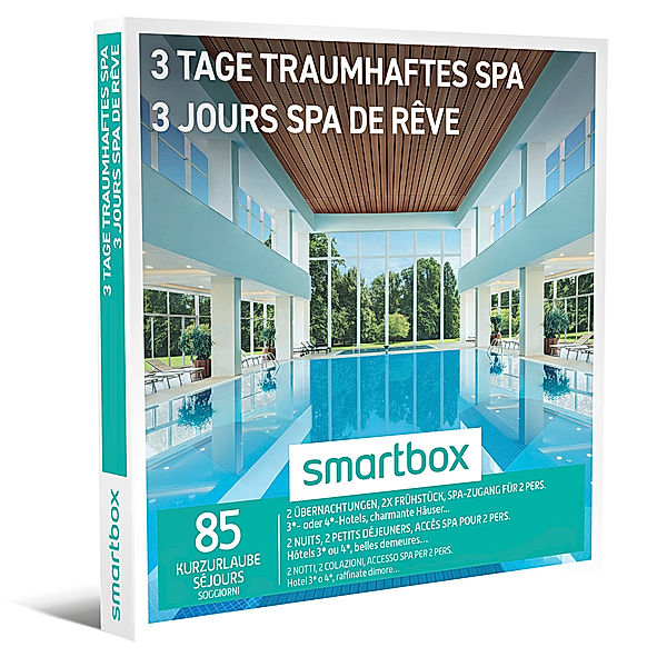 Smartbox 3 TAGE TRAUMHAFTES SPA/3 JOURS SPA DE RÊVE