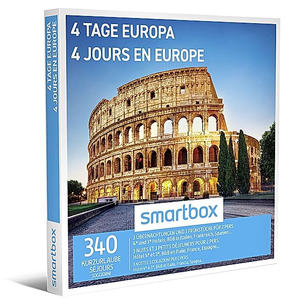 Smartbox 4 TAGE EUROPA