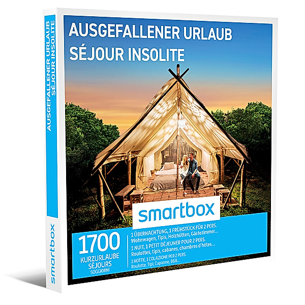 Smartbox AUSGEFALLENER URLAUB/SÉJOUR INSOLITE