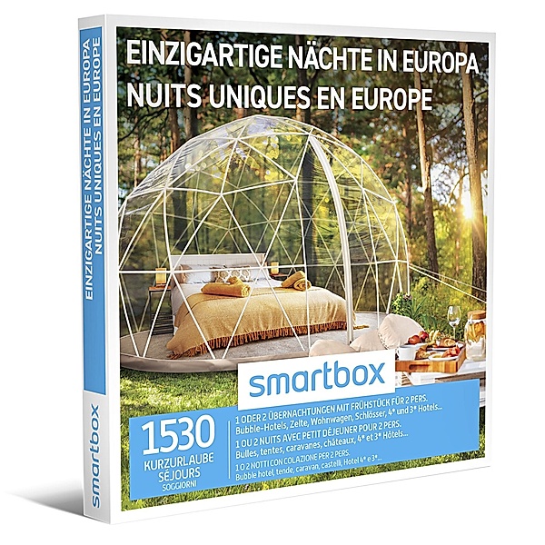 Smartbox EINZIGARTIGE NÄCHTE IN EUROPA
