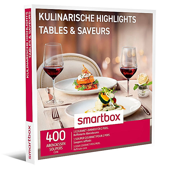 Smartbox KULINARISCHE HIGHLIGHTS/TABLES & SAVEURS