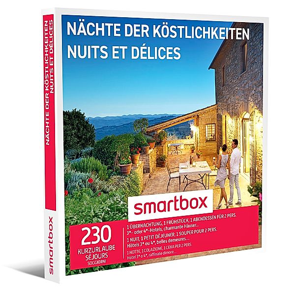 Smartbox NÄCHTE DER KÖSTLICHKEITEN/NUITS ET DÉLICES