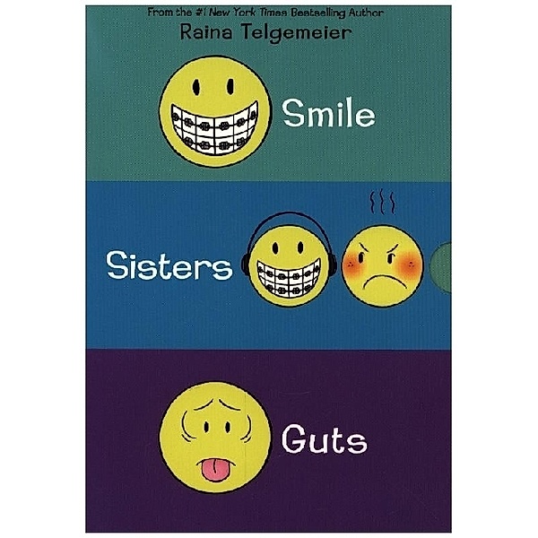 Smile / Sisters / Guts Box Set, Raina Telgemeier
