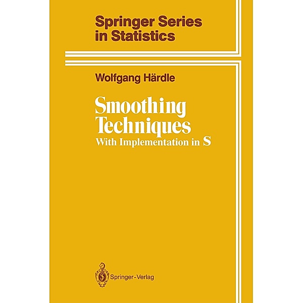 Smoothing Techniques, Wolfgang Härdle
