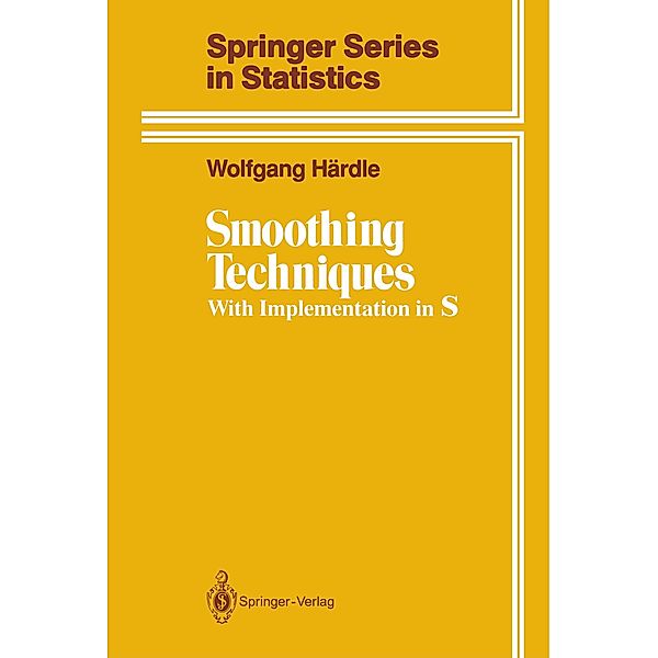 Smoothing Techniques, Wolfgang Härdle