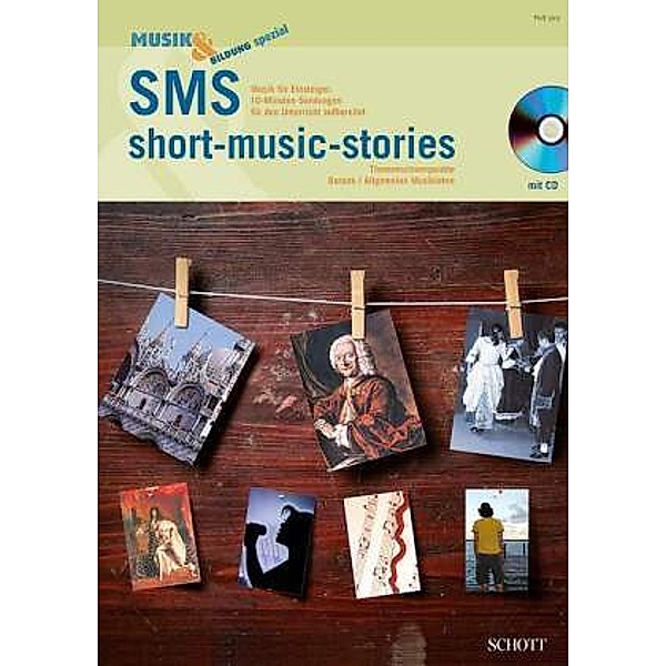 SMS - short music stories, m. Audio-CD