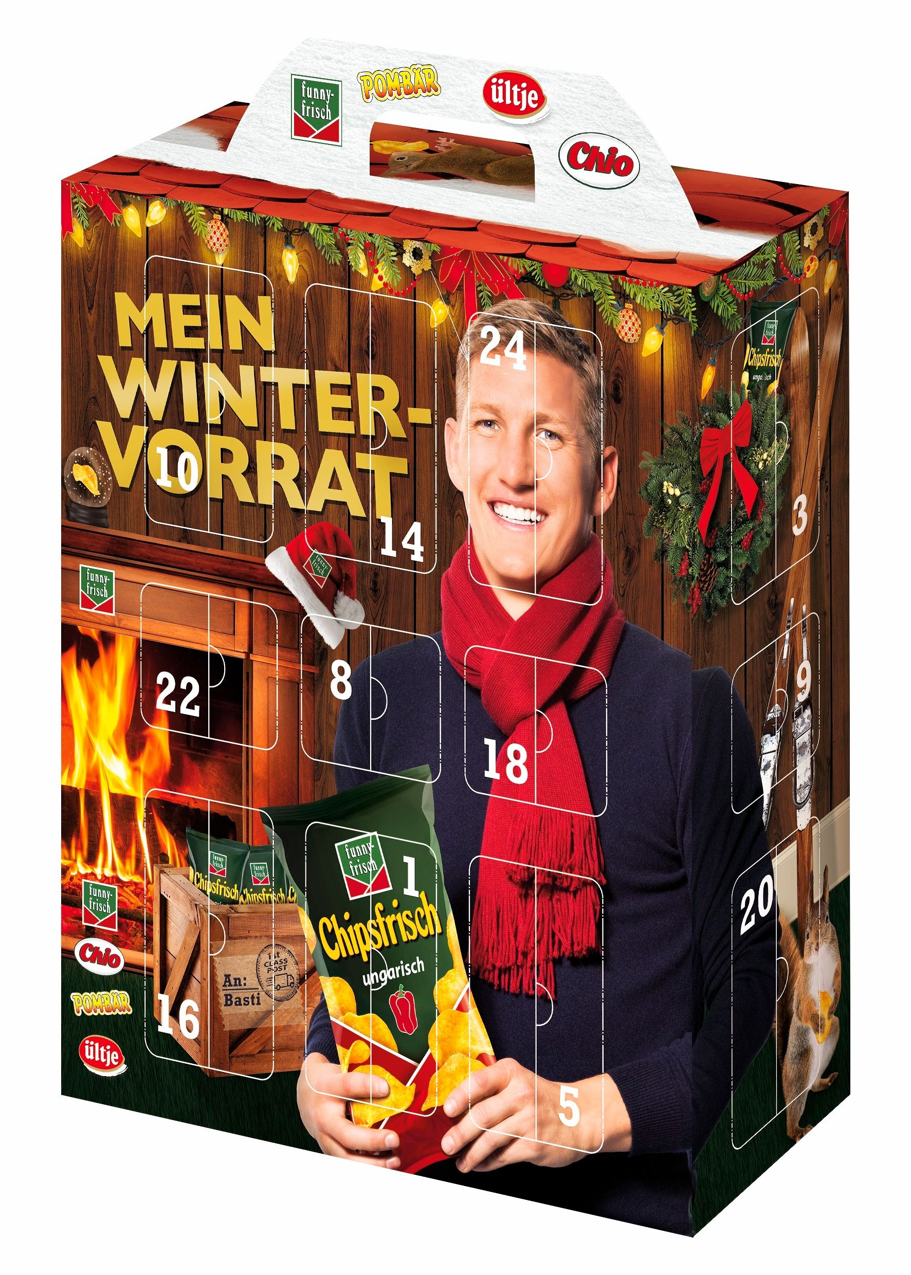 Snack-Adventskalender Funny-Frisch & Chio & Ültje - Kalender bestellen