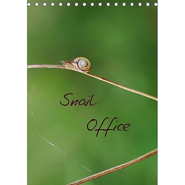 Snail Office Gastropoda (Table Calendar perpetual DIN A5 Portrait), Tanja Riedel