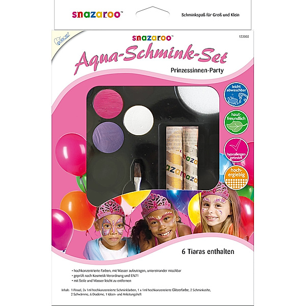 Snazaroo Aqua-Schmink-Set Prinzessinnen-Party