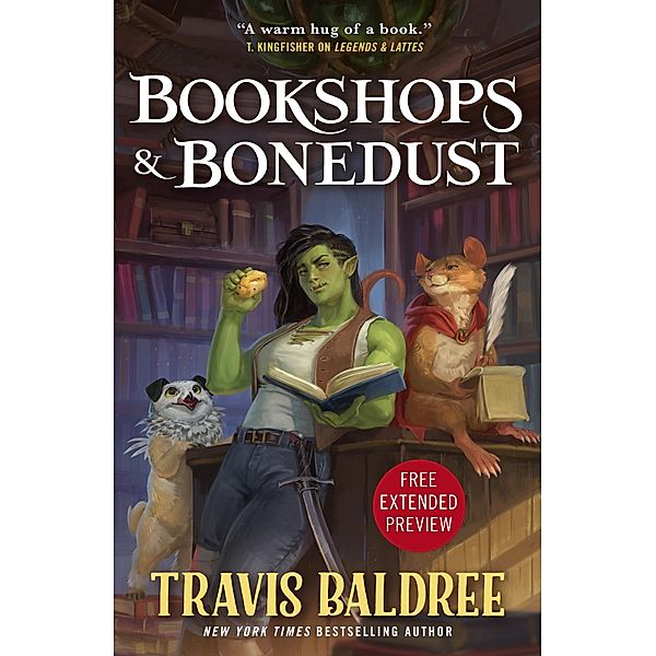 Sneak Peek for Bookshops & Bonedust, Travis Baldree