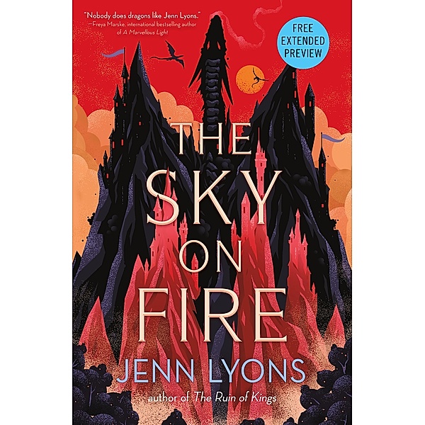 Sneak Peek for The Sky on Fire, Jenn Lyons