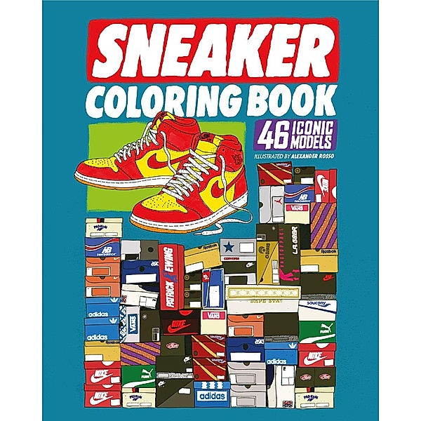 Sneaker Coloring Book, Alexander Rosso