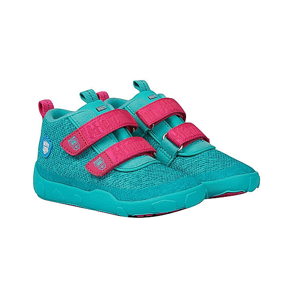 Affenzahn Sneaker KNIT EULE in türkis/pink