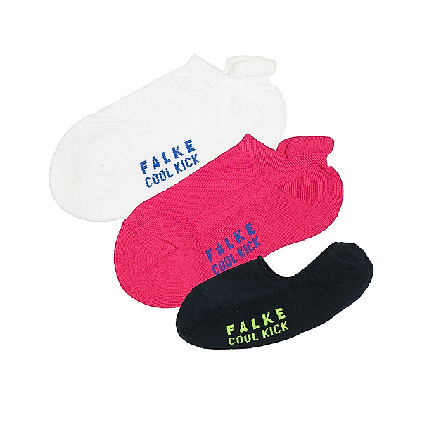 Falke Sneaker-Socken COOL KICK 3er Pack in gloss/white/navy